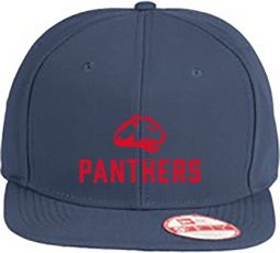 New Era - Flat Bill Snapback Cap, Navy